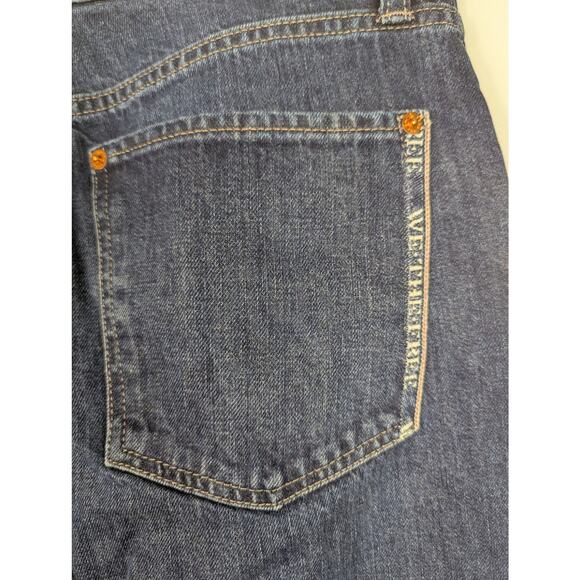 Free People We The Free Slim Shade Selvedge Jeans in Deep Indigo - Picture 10 of 13